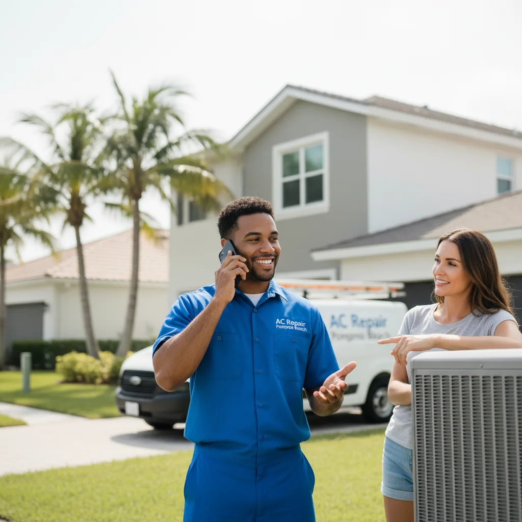 AC Repair Pompano Beach customer support in Winona Lake